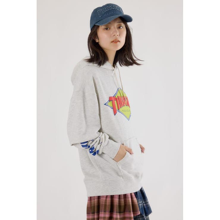 (THRASHER) レイヤードスウェットパーカー | RODEO CROWNS WIDE BOWL | 詳細画像22 