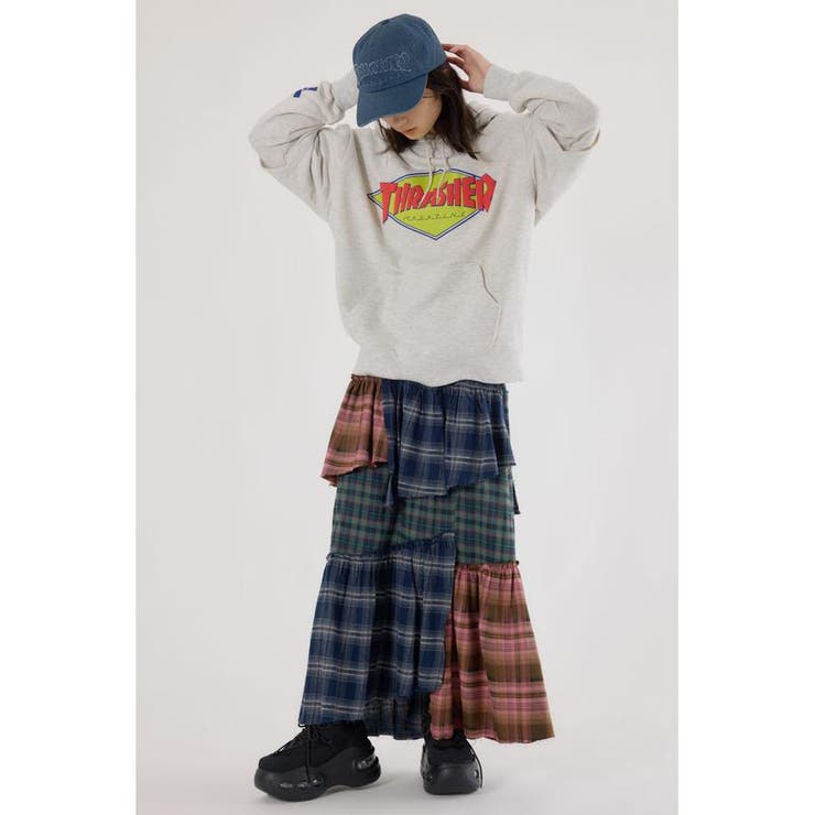 (THRASHER) レイヤードスウェットパーカー | RODEO CROWNS WIDE BOWL | 詳細画像24 