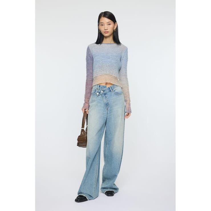 GRADATION CROPPED KNIT トップス | MOUSSY OUTLET | 詳細画像10 
