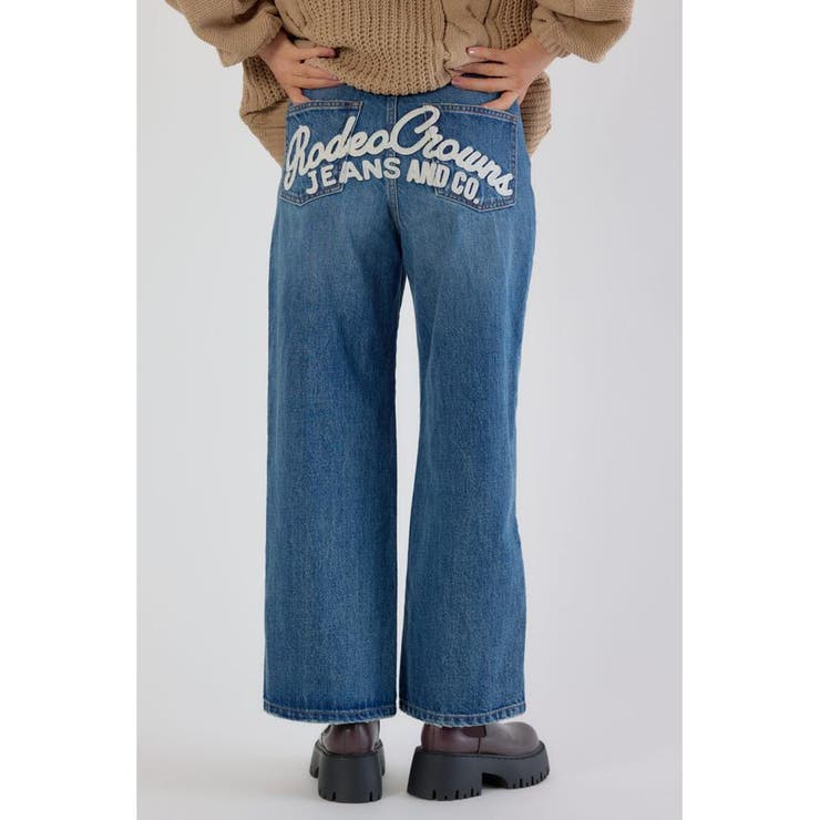 HIP EMB LOOSE DENIM | RODEO CROWNS WIDE BOWL | 詳細画像2 