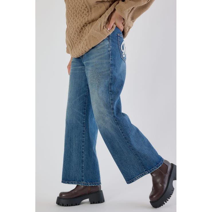 HIP EMB LOOSE DENIM | RODEO CROWNS WIDE BOWL | 詳細画像3 