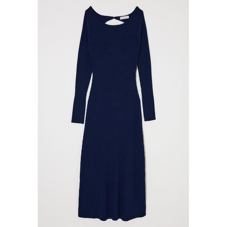 NVY | BACK OPEN LONG ドレス | MOUSSY OUTLET