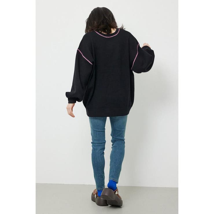 スウェットライク2wayネックニットトップス | RODEO CROWNS WIDE BOWL | 詳細画像5 