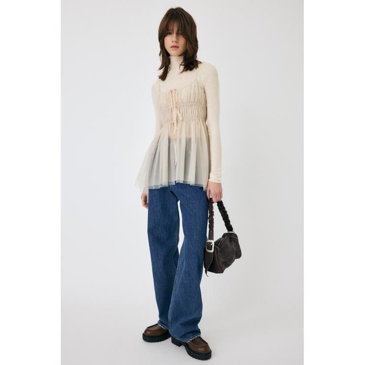 TULLE RIBBON キャミ | MOUSSY OUTLET | 詳細画像2 