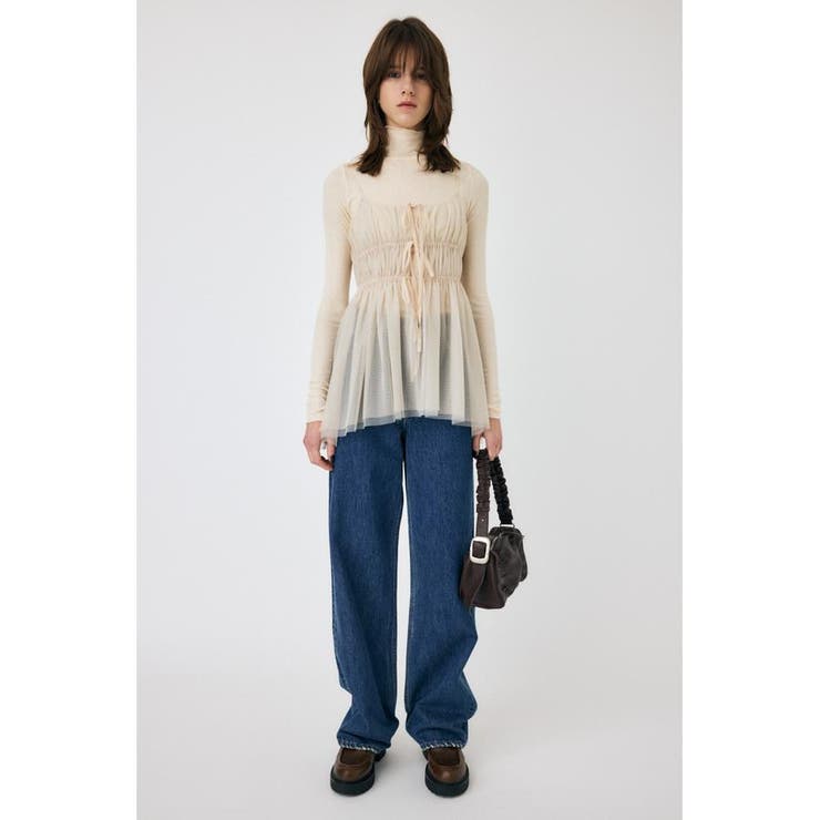 TULLE RIBBON キャミ | MOUSSY OUTLET | 詳細画像3 