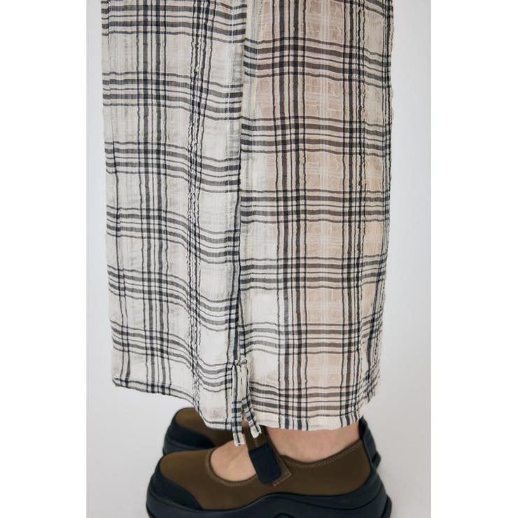 HOODIE SLEEVELESS CHECK ドレス | MOUSSY OUTLET | 詳細画像12 