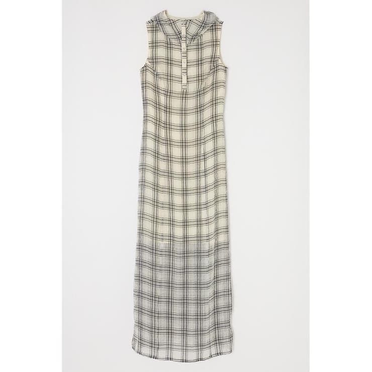 HOODIE SLEEVELESS CHECK ドレス | MOUSSY OUTLET | 詳細画像13 