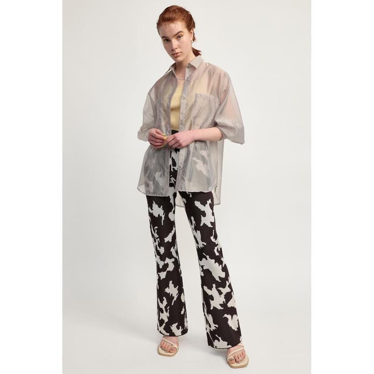 PATCHY PATTERN KNIT パンツ[品番：BJLW0022399]｜SLY OUTLET