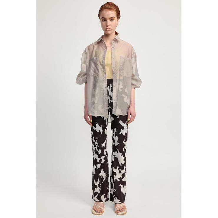 PATCHY PATTERN KNIT PT ニット パンツ PATCHY PATTERN KNIT パンツ[品番：BJLW0022399]｜SLY OUTLET