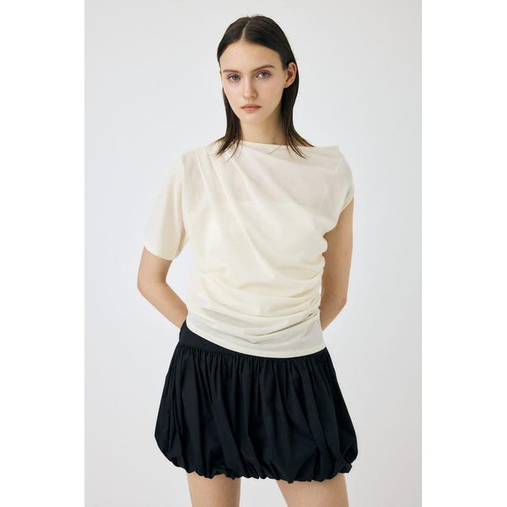 IVOY3 | ONE SHOULDER シアー TEE | MOUSSY OUTLET