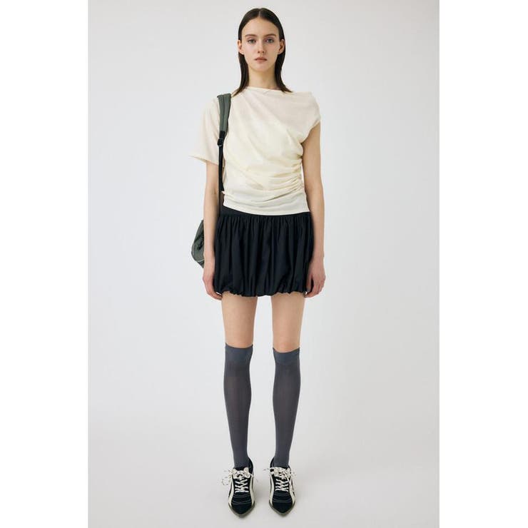 ONE SHOULDER シアー TEE | MOUSSY OUTLET | 詳細画像4 