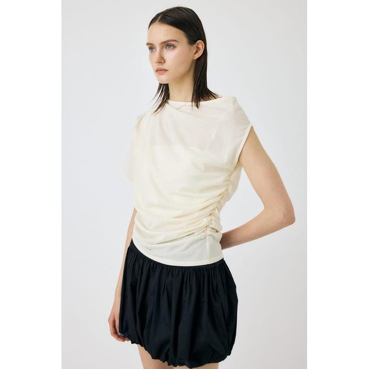 ONE SHOULDER シアー TEE | MOUSSY OUTLET | 詳細画像6 