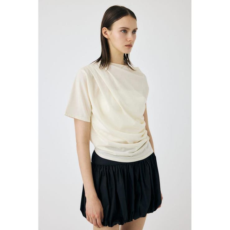 ONE SHOULDER シアー TEE | MOUSSY OUTLET | 詳細画像7 