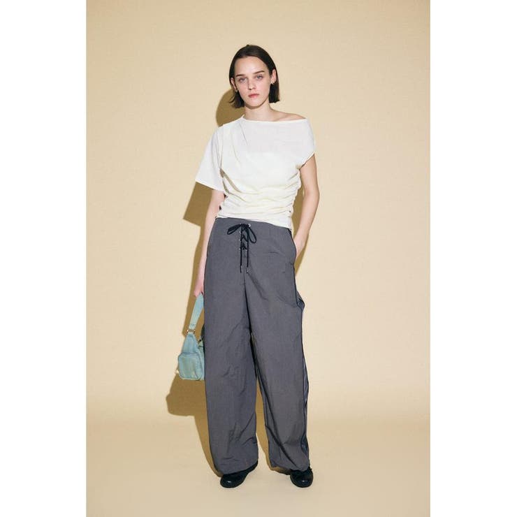 ONE SHOULDER シアー TEE | MOUSSY OUTLET | 詳細画像10 