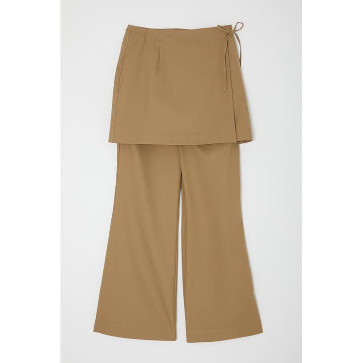 SKIRT LAYERED FLARE パンツ | MOUSSY OUTLET | 詳細画像1 