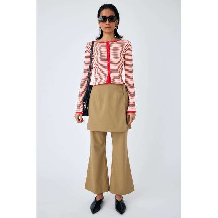 SKIRT LAYERED FLARE パンツ | MOUSSY OUTLET | 詳細画像4 