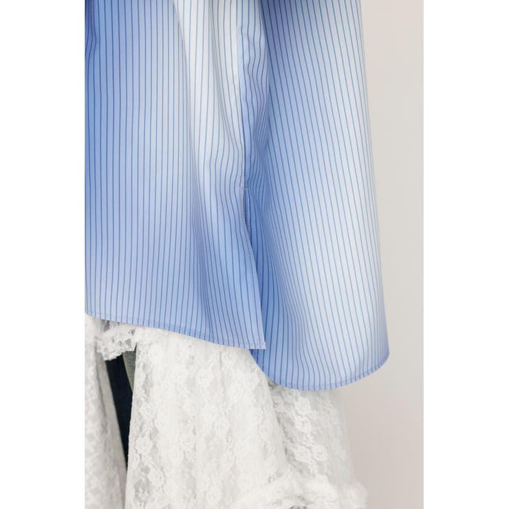 H／S GRADATION STRIPE シャツ | SLY OUTLET | 詳細画像13 