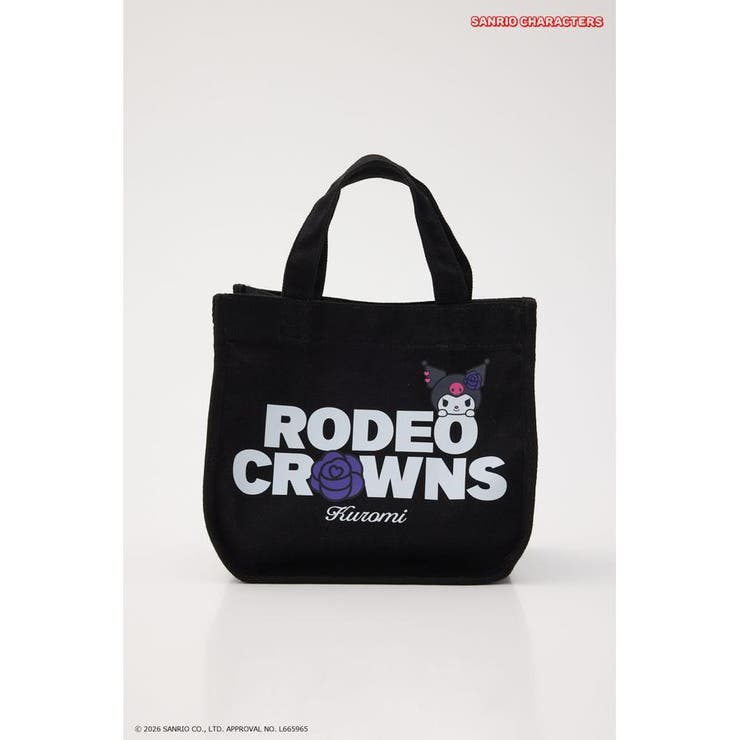 BLK | (サンリオキャラクターズ)ミニトートバッグ | RODEO CROWNS WIDE BOWL