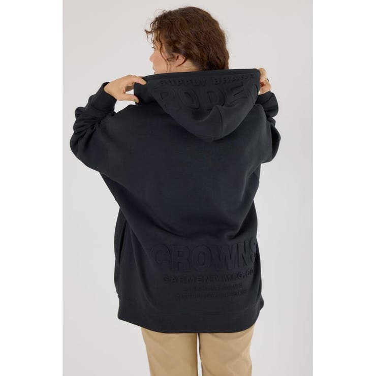 エンボスBIG ZIPパーカー | RODEO CROWNS WIDE BOWL | 詳細画像4 