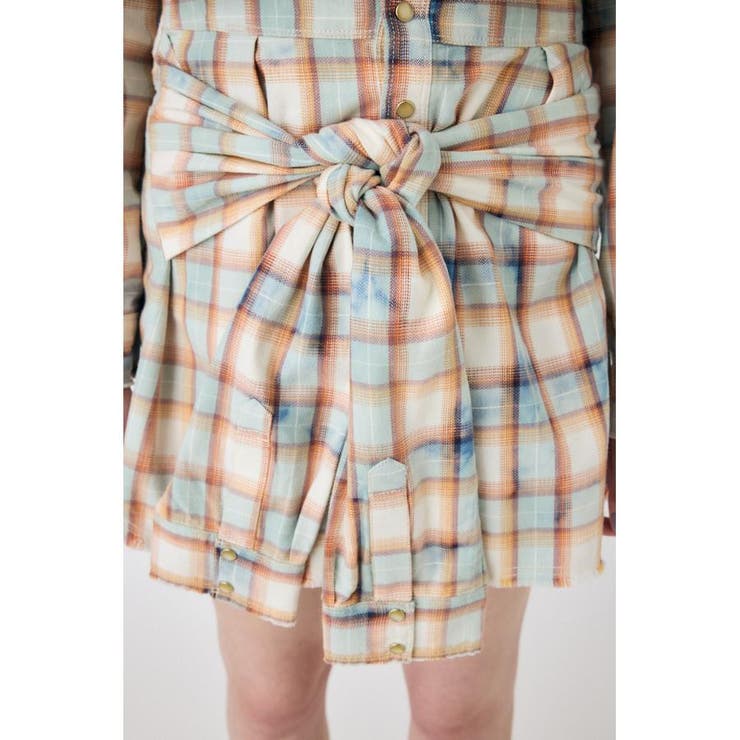 BLEACH CHECK スカート | MOUSSY OUTLET | 詳細画像18 