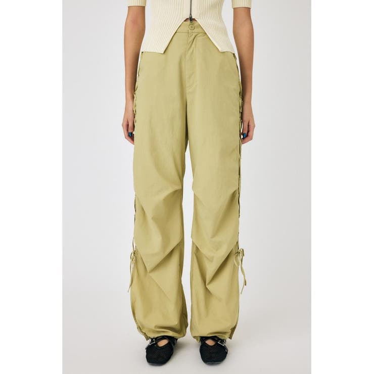SIDE LACE UP PARACHUTE パンツ | MOUSSY OUTLET | 詳細画像13 