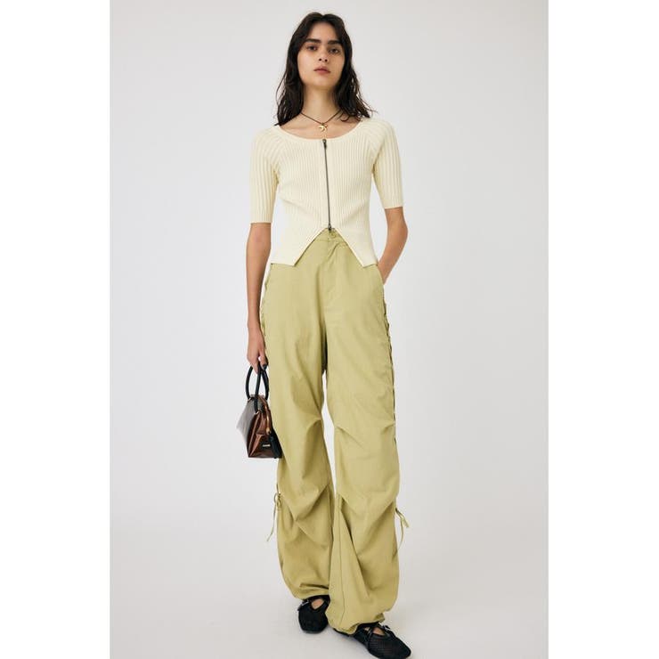 SIDE LACE UP PARACHUTE パンツ | MOUSSY OUTLET | 詳細画像9 