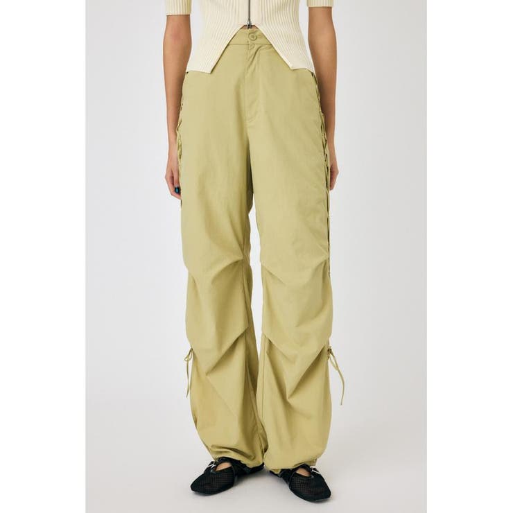 SIDE LACE UP PARACHUTE パンツ | MOUSSY OUTLET | 詳細画像11 