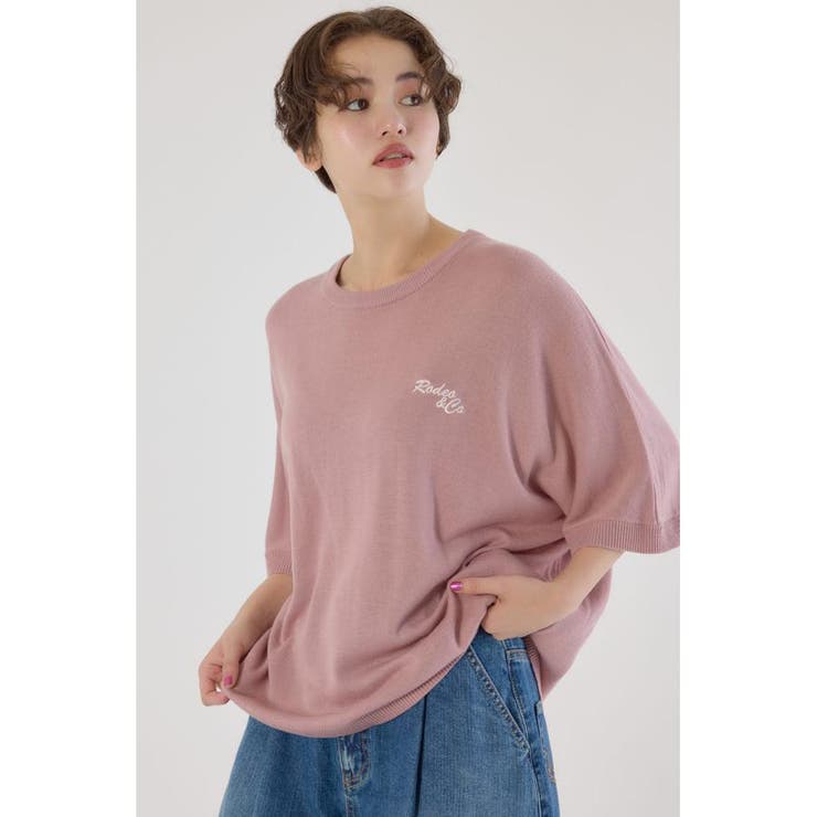 ルーズドルマンニットトップス | RODEO CROWNS WIDE BOWL | 詳細画像18 