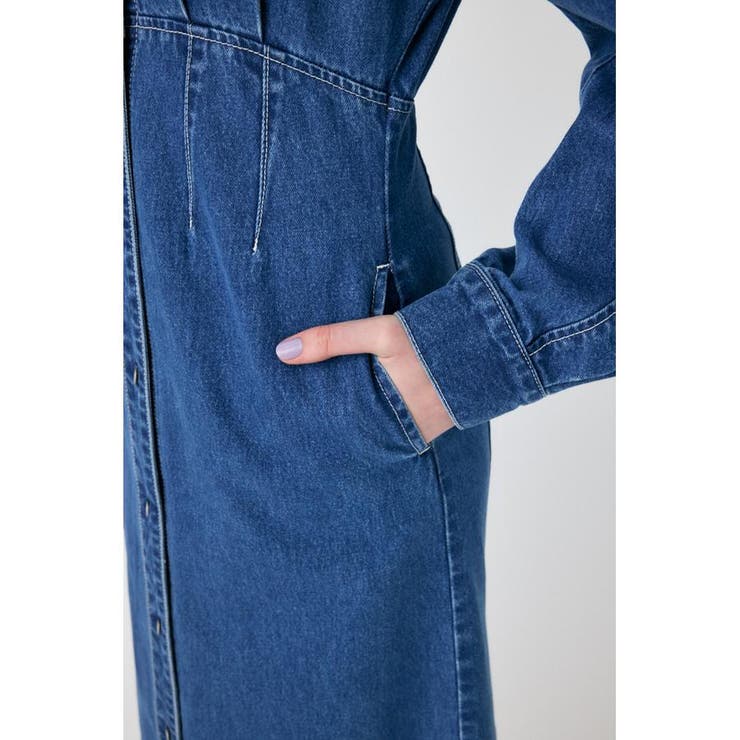 DENIM SHIRT ドレス | MOUSSY OUTLET | 詳細画像10 