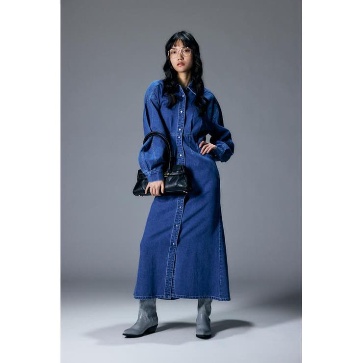 DENIM SHIRT ドレス | MOUSSY OUTLET | 詳細画像14 