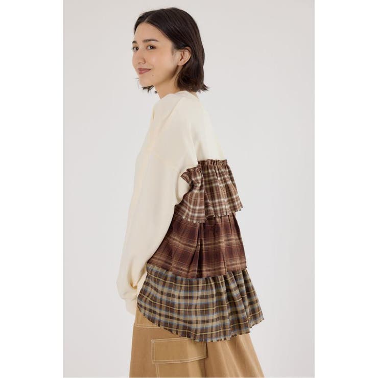 バックティアードトップス | RODEO CROWNS WIDE BOWL | 詳細画像2