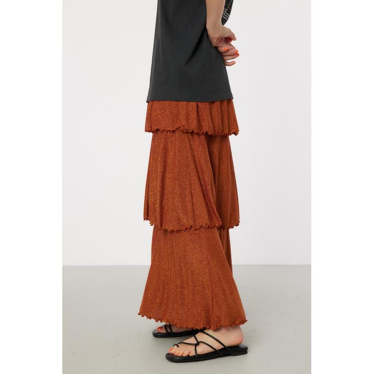 ラメカットティアードスカート | RODEO CROWNS WIDE BOWL | 詳細画像8 