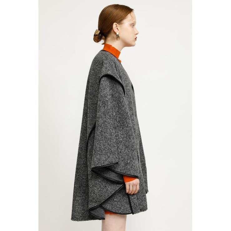 WOOL BLEND PONCHO コート[品番：BJLW0020593]｜SLY  OUTLET（スライアウトレット）のレディースファッション通販｜SHOPLIST（ショップリスト）