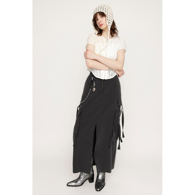 FRONT ZIP CARGO スカート | SLY OUTLET | 詳細画像9 
