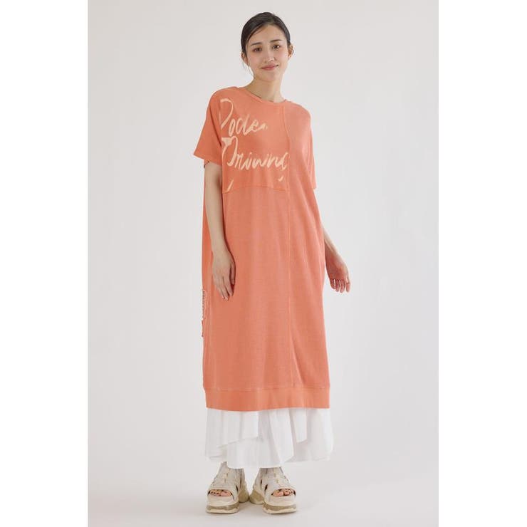 2way ワッフルコンビカットロングワンピース | RODEO CROWNS WIDE BOWL | 詳細画像26 