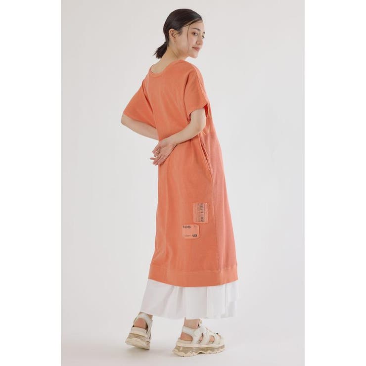 2way ワッフルコンビカットロングワンピース | RODEO CROWNS WIDE BOWL | 詳細画像28 