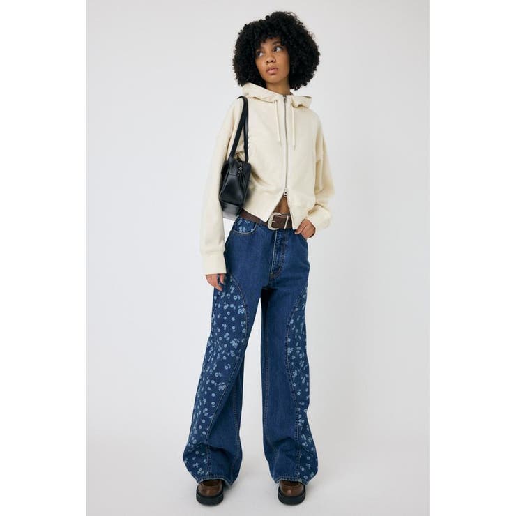 FLORAL WIDE ストレートデニム | MOUSSY OUTLET | 詳細画像2 