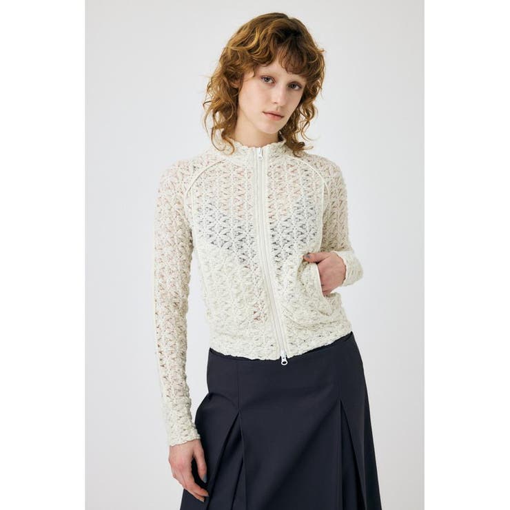 BUMPY LACE TRACK ジャケット | MOUSSY OUTLET | 詳細画像2 
