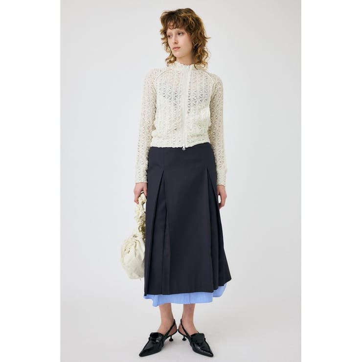 BUMPY LACE TRACK ジャケット | MOUSSY OUTLET | 詳細画像4 