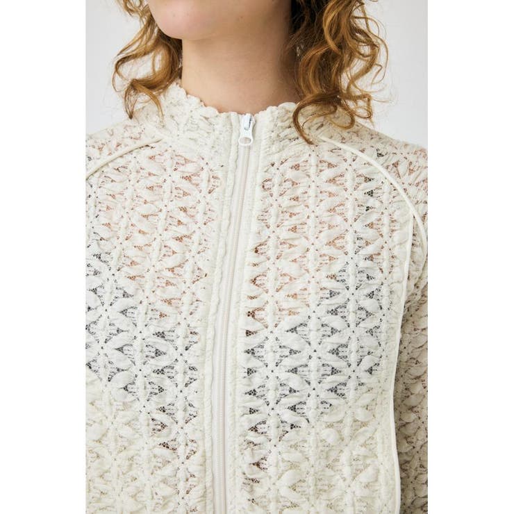 BUMPY LACE TRACK ジャケット | MOUSSY OUTLET | 詳細画像8 