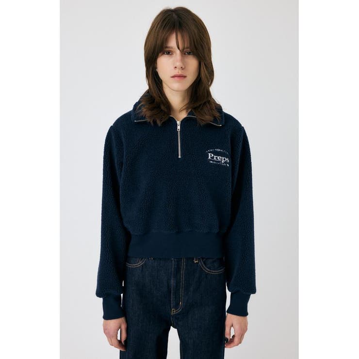 HALF ZIP BOA プルオーバー | MOUSSY OUTLET | 詳細画像24 