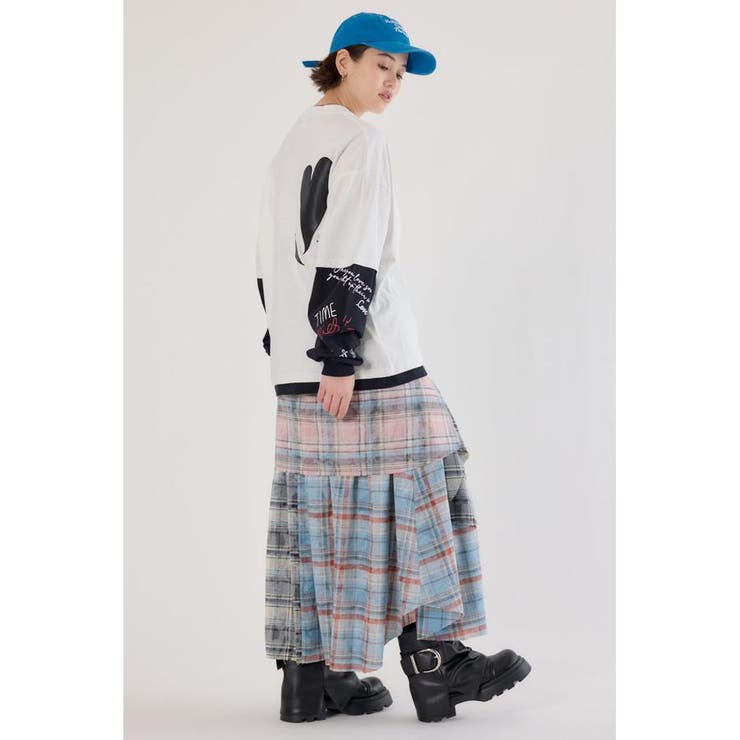 ハートフェイクレイヤードトップス | RODEO CROWNS WIDE BOWL | 詳細画像7 