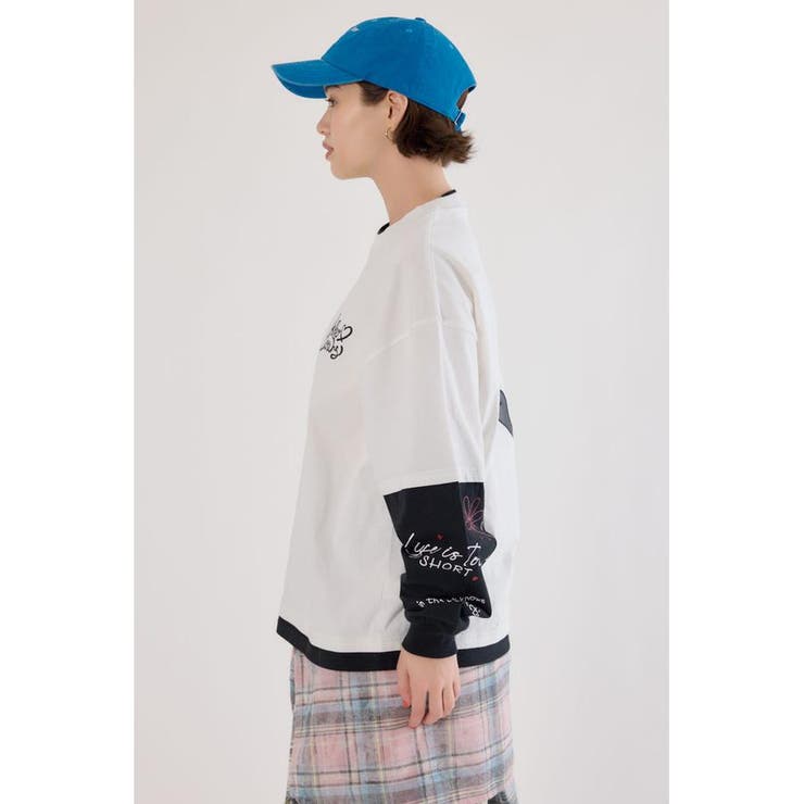 ハートフェイクレイヤードトップス | RODEO CROWNS WIDE BOWL | 詳細画像9 