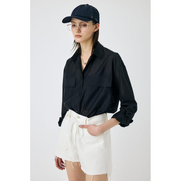 BLK | RIP MILITARY シャツ | MOUSSY OUTLET