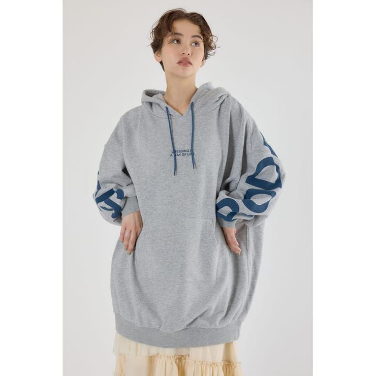 T.GRY | ロゴパーカーワンピース | RODEO CROWNS WIDE BOWL