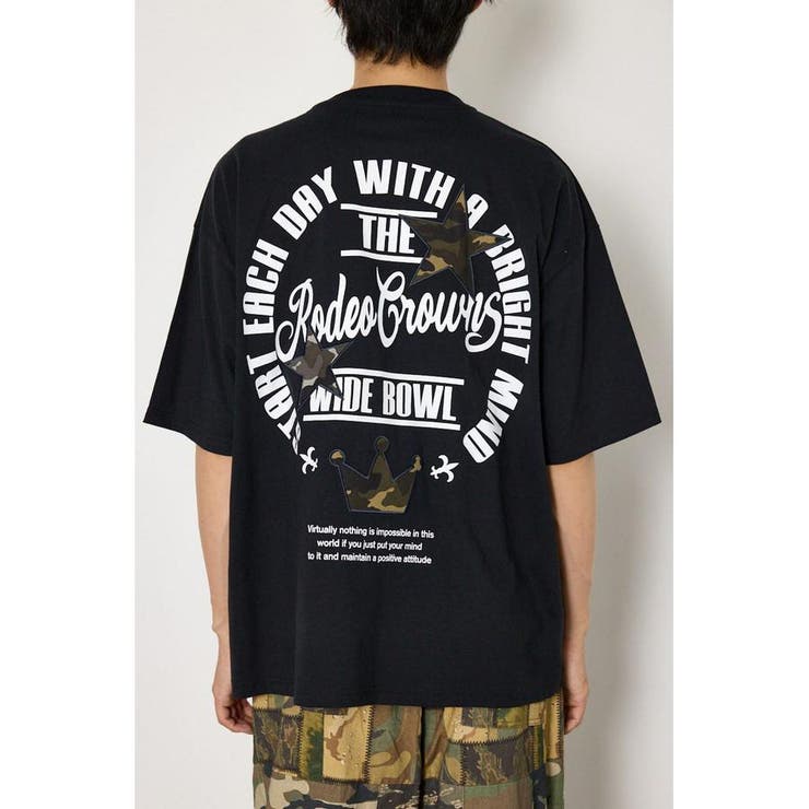 カモフラアップリケTシャツ | RODEO CROWNS WIDE BOWL | 詳細画像15 