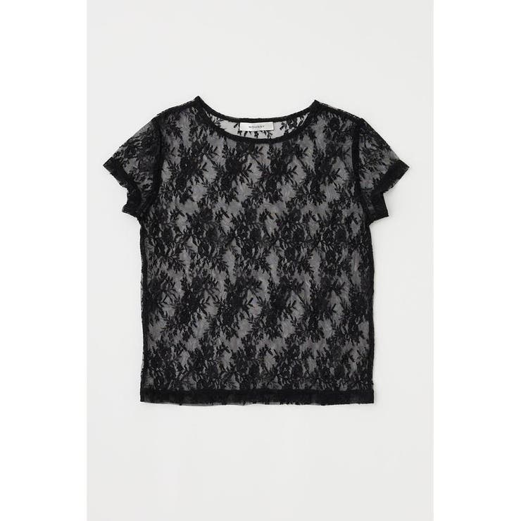 LACE LAYERED OPEN NECK トップス | MOUSSY OUTLET | 詳細画像8 