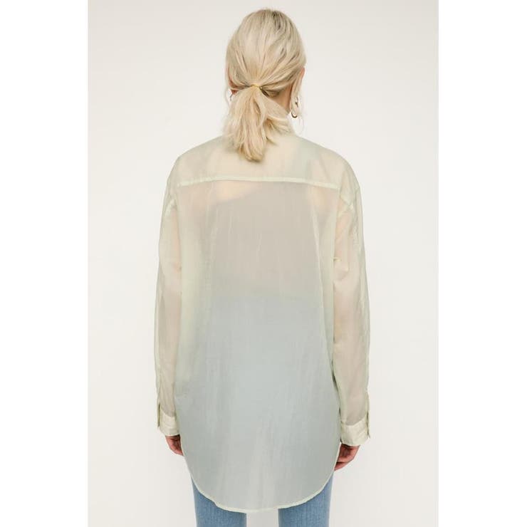SHEER LIGHT TOUCH シャツ | SLY OUTLET | 詳細画像6