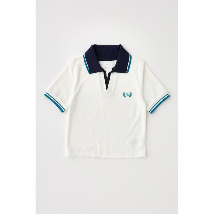 DOUBLE COLLAR PILE SKIPPER Tシャツ | MOUSSY OUTLET | 詳細画像6 