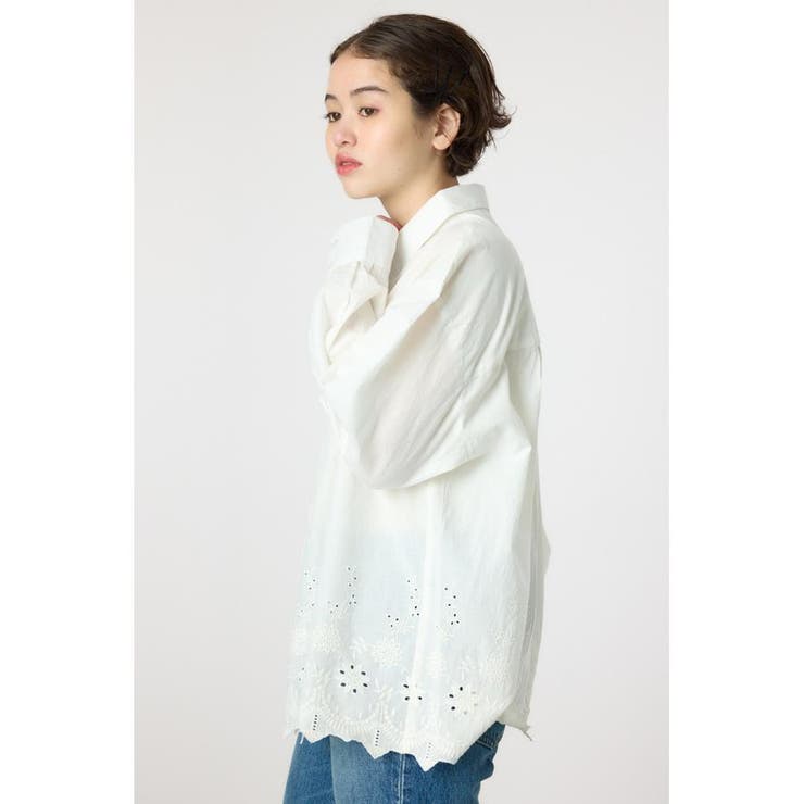 スカラップシャツ | RODEO CROWNS WIDE BOWL | 詳細画像3 